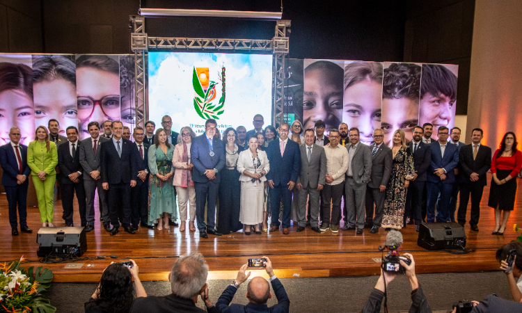 Abertura oficial da 73ª edição da ABRUEM na UEMS Campo Grande - Palestra do governador Eduardo Riedel