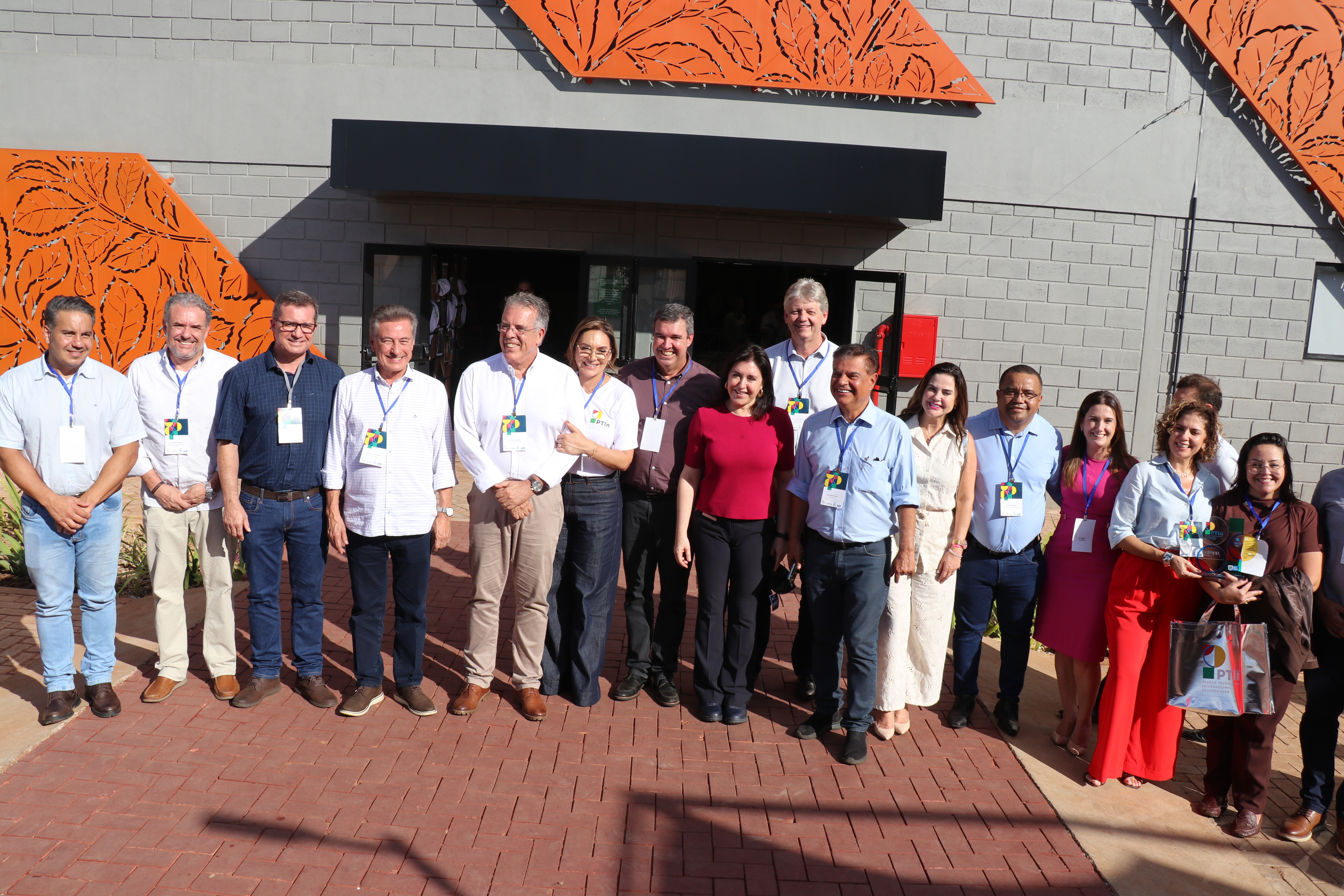 Inauguração do Parque Tecnológico Internacional de Ponta Porã - PTIn