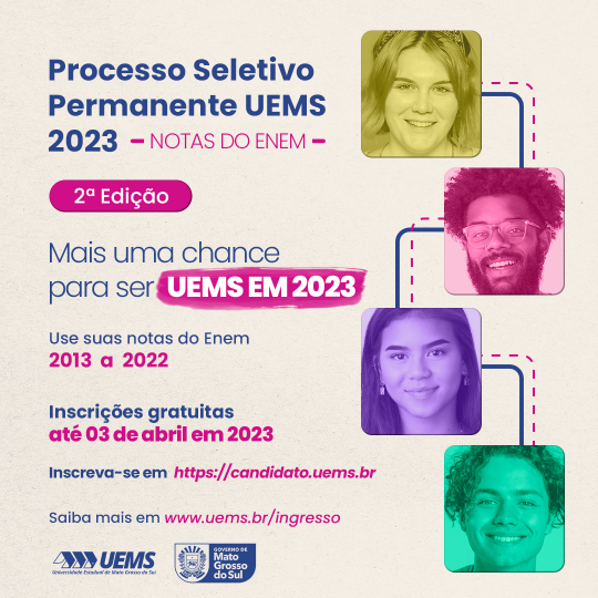 Comece sua graduação em 2023! Participe da 2ª edição do PSP Notas do Enem