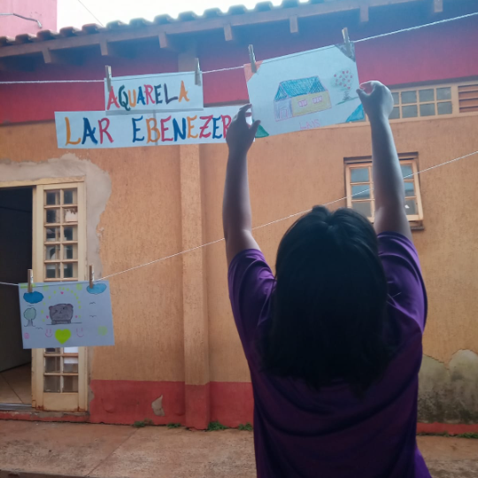 Bolsista do PIBEX/UEMS desenvolve projeto com crianças e adolescentes institucionalizados