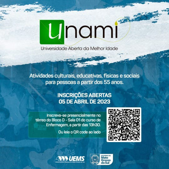 UEMS/Dourados: Universidade Aberta da Melhor Idade está com inscrições abertas