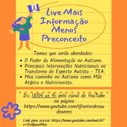 PRODHS realiza palestra sobre conscientização do autismo