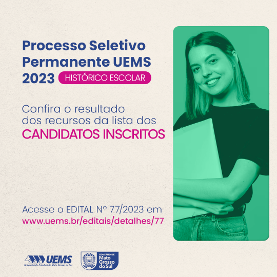 Acesse o resultado dos recursos dos candidatos inscritos no PSP HISTÓRICO ESCOLAR
