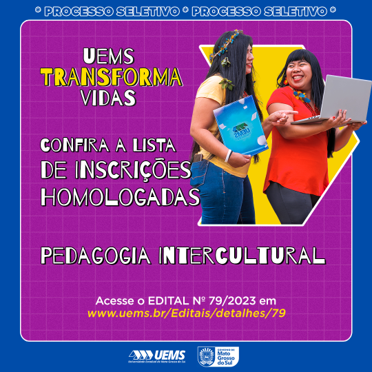 Pedagogia Intercultural: Lista de inscritos homologada é divulgada