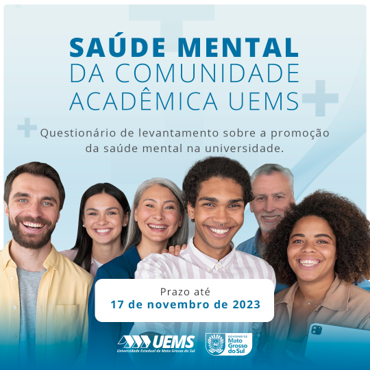 Comunidade UEMS participe do levantamento sobre saúde mental