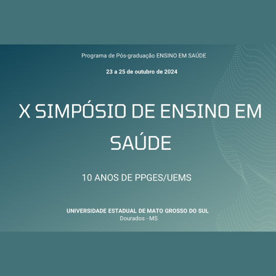 Edição do Simpósio de Ensino em Saúde (SIES) da UEMS acontece entre 23 e 25 de outubro