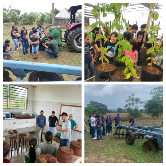 UEMS Cassilândia: Alunos do ensino médio e fundamental de Cassilândia e região conhecem Curso de Agronomia