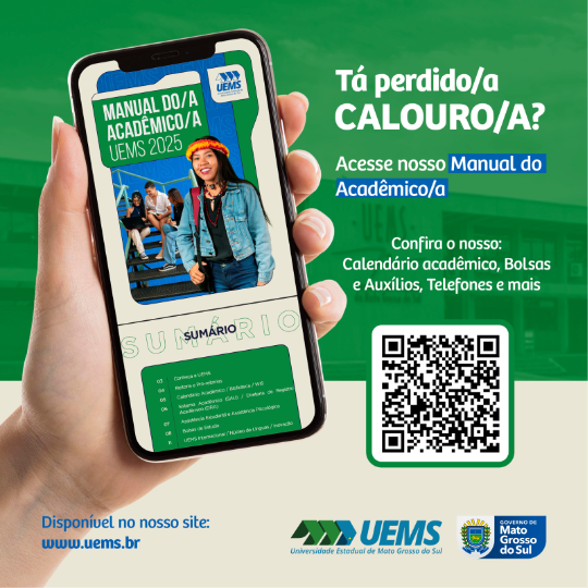 UEMS/Dourados: Versão do Manual do Acadêmico/a 2025 já está disponível para download gratuito