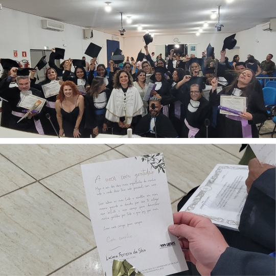 UEMS de Coxim celebra a colação de 19 formandos 