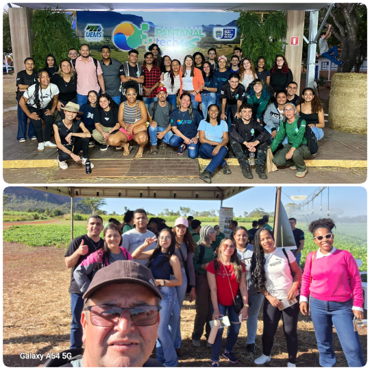Acadêmicos da UEMS das Unidades de Ivinhema e Naviraí participam do Pantanal Tech 2025