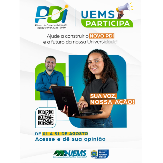 UEMS dá início à construção do Plano de Desenvolvimento Institucional 2026-2030