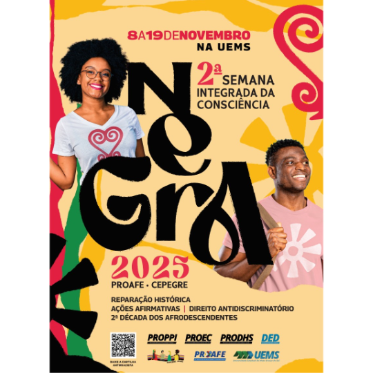 UEMS realiza II Semana Integrada da Consciência Negra; confira a programação completa 