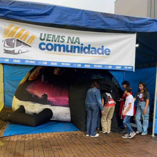 UEMS na Comunidade inspira jovens em feira que reuniu mais de 10 mil pessoas em Rio Brilhante