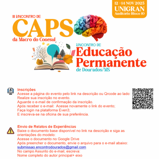 Com participação da UEMS, Dourados sedia encontros regionais sobre formação e cuidado em saúde mental