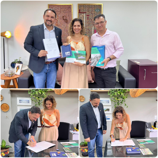 UEMS recebe Instituto Nacional de Pesquisa do Pantanal e firma Carta de Intenções para cooperação científica