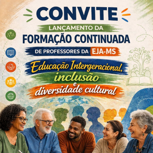 UMA/UEMS lança Curso de Formação Continuada em “Educação Intergeracional e Gerontologia” para a REE-MS