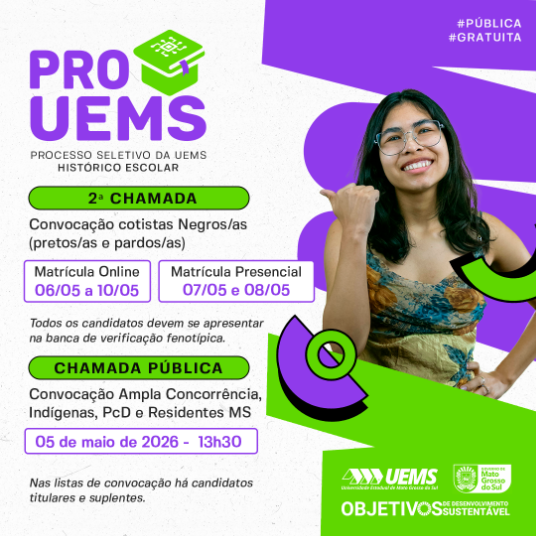 PROUEMS-Histórico Escolar: DRA republica editais de convocação para matrícula 