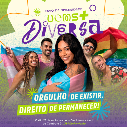 UEMS lança programação do Maio da Diversidade 2026 com ações em diferentes regiões de MS