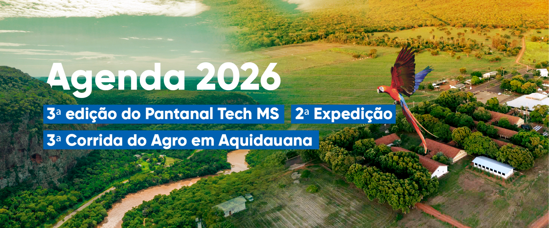 UEMS lança Pantanal Tech MS 2026 com programação que integra ciência, produção e qualidade de vida